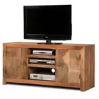 Meuble TV en bois de manguier avec porte