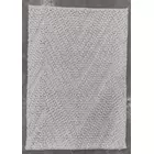 Hand woven recycled pet yarn rug