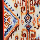 Coral Slub terrakottamönster bomullslöpare - 33 x 180 cm