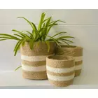 Natural Jute Bag Planter - Biodegradable Grow Bag for Indoor & Outdoor Plants
