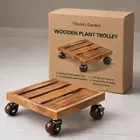 Heavy-Duty Rolling Plant Stand with Wheels - Indoor & Outdoor Use