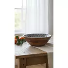 Meena style modern design wooden bowl