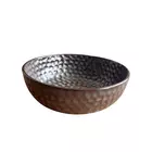 Cuenco de cerámica Mittory para servir - Marrón diamante mate 920 ml