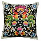 Juego de 5 fundas de cojín minimalistas | Azul turquesa y multicolor | Algodón y chenilla | 40,6 x 40,6 cm