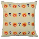 Juego de 5 fundas de cojín minimalistas | Azul turquesa y multicolor | Algodón y chenilla | 40,6 x 40,6 cm