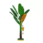 simonart and printing artfical banana tree