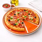 Juego de platos de cerámica Mittory Orange (juego de 2)