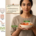 Cuenco de cerámica para servir cítricos