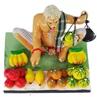 golu dols fruit seller  navaratri decoration home decor crafts