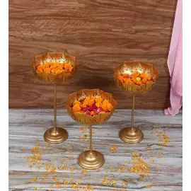 Abnehmbares Big Lotus Urli 3er-Set