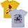 Bomullstryckta t-shirts för pojkar (2-pack)