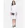 Power Sutra Dupioni A line Party Dress - Paper White