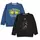 Minicult Boy's & Girl's Cotton Round Neck Sweatshirt (Pack of 2)