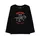 Minicult Cotton Printed Full Sleeve T Shirts for Boys(Pack of 1)(Black 1)