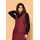 Serena handloom rounded V-neck women's cotton jacket