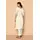 Elly handgewebtes Maheshwari-Seiden-Kurta-Set für Damen