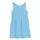 Minicult Cotton Girls ärmlös klänning med överallt tryck blå (förpackning med 1)
