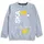Minicult Cotton Printed Sweatshirt (Grey & Yellow, 2-3 Years)