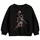 Minicult Black Cotton Printed Sweatshirt - Kids' Winter Wear