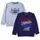 Minicult Cotton Printed Sweatshirts for Boys & Girls (Pack of 2) - Blue