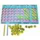 StepsToDo Place Value Learning Kit - Number Operations with Board and Tokens